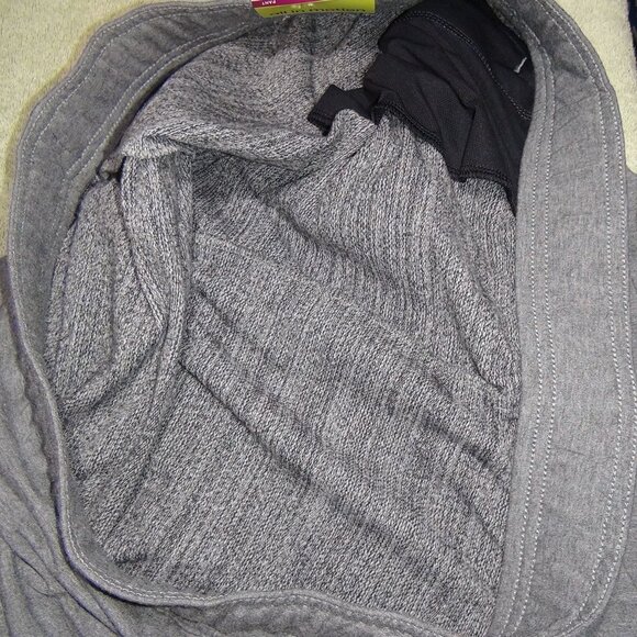 All in Motion Men's Soft Gym Pants Heather Grey XXL - Picture 3 of 15